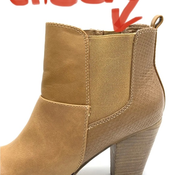 Women’s ALDO pull on ankle boots GYTHA cognac bronze SIZE 9 with original box. - Picture 6 of 12